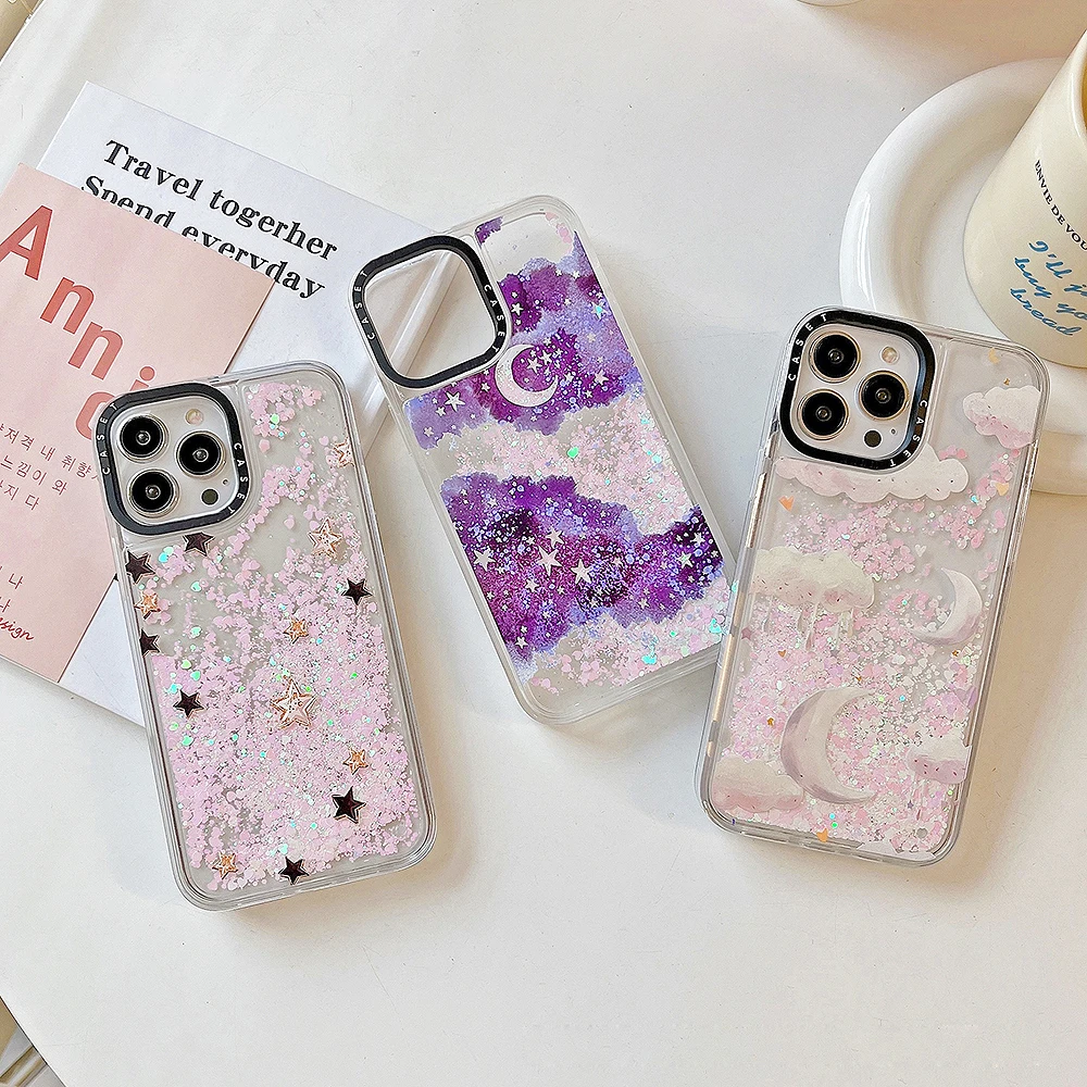 Модный акриловый чехол с блестками и звёздным небом для iPhone14 11 12 13 Pro Max Plus
Модный акриловый чехол с блестками и звёздным небом для iPhone14 11 12 13 Pro Max Plus
