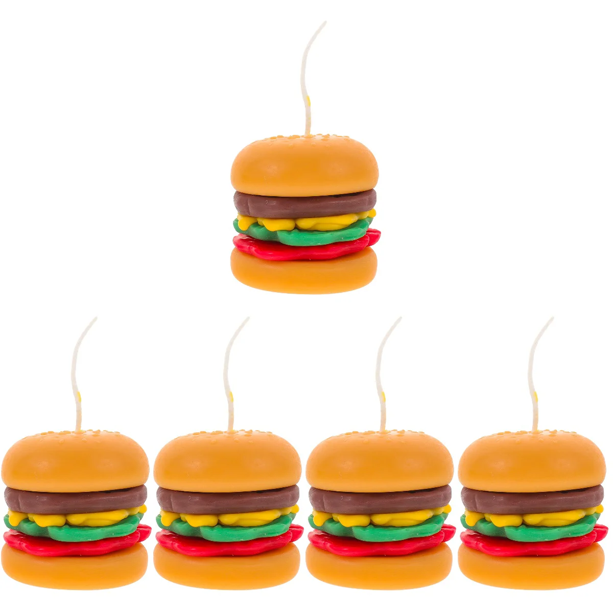 5x Delicate Tabletop Burger Tealight Burger Scented for Party Gift Birthday
5x Delicate Tabletop Burger Tealight Burger Scented for Party Gift Birthday