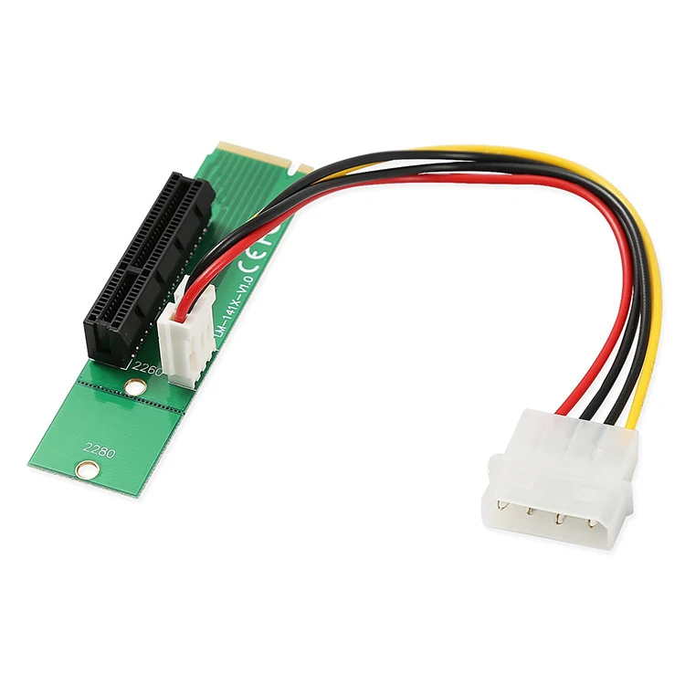 Переходник с разъема «штырь-гнездо» NGFF M.2 на PCI-E 4x 1x, преобразователь PCIE X4 X1 на M2 для переходной карты PCI Express 1X на 16X
Переходник с разъема «штырь-гнездо» NGFF M.2 на PCI-E 4x 1x, преобразователь PCIE X4 X1 на M2 для переходной карты PCI Express 1X на 16X