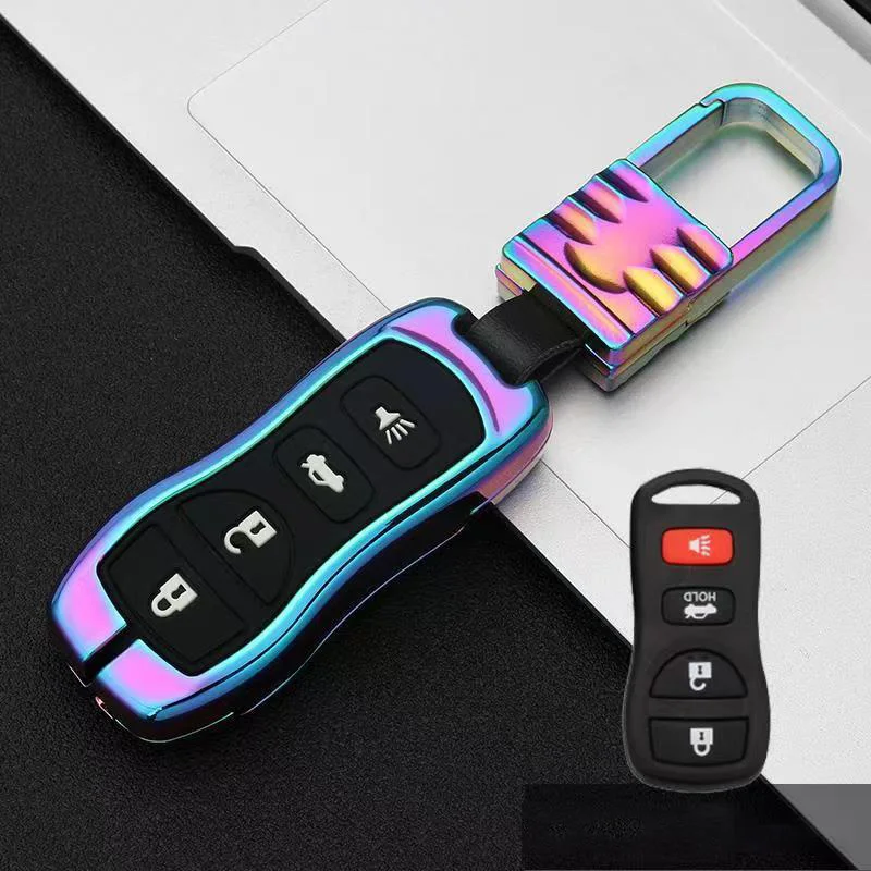 Zinc Alloy Car Key Cover Case Fob For Nissan Tiida Sentra X-trail T30 Altima Frontier Armada Maxima For Infiniti QX56 JA60 FX35
Zinc Alloy Car Key Cover Case Fob For Nissan Tiida Sentra X-trail T30 Altima Frontier Armada Maxima For Infiniti QX56 JA60 FX35