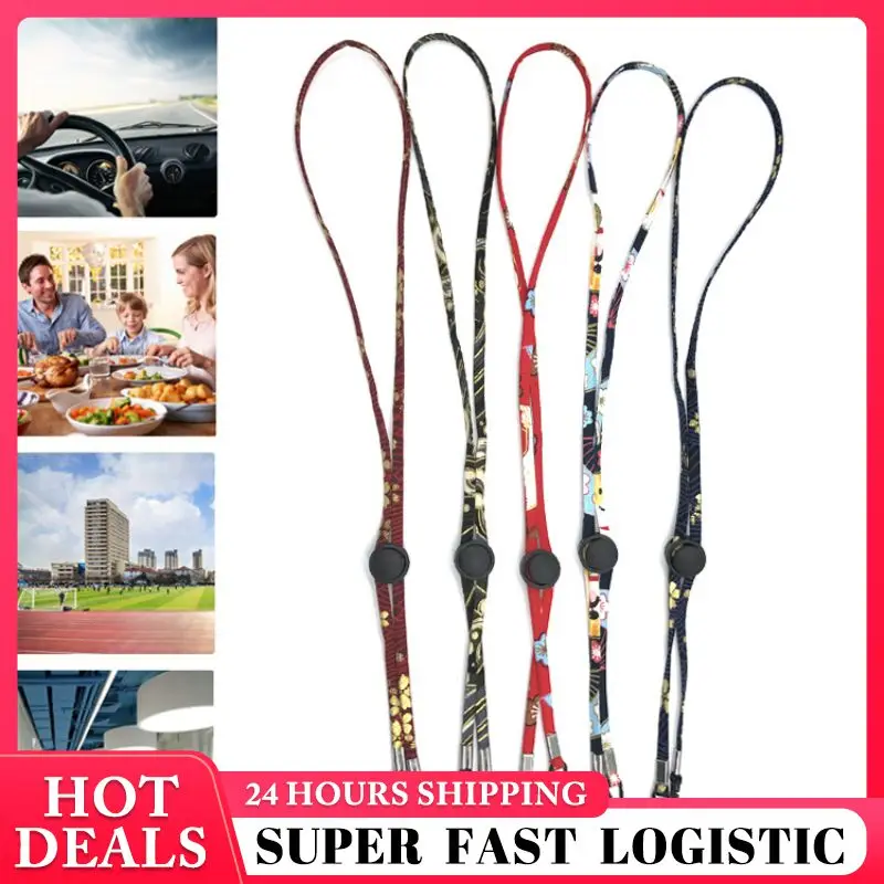 70cm Adjustable Face Mask Lanyard Multi-style Anti-lost Traceless Eyeglass Chains Face Mask Handy Portable Neck Rop
70cm Adjustable Face Mask Lanyard Multi-style Anti-lost Traceless Eyeglass Chains Face Mask Handy Portable Neck Rop