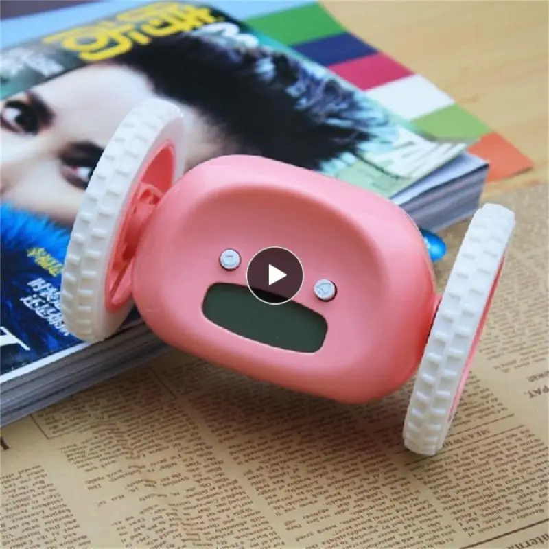 Alarm Clock Running Alarm Clock Quartz Clock Mobile Wheel Lazy Alarm Clock Mini Escape Electronic Alarm Clock
Alarm Clock Running Alarm Clock Quartz Clock Mobile Wheel Lazy Alarm Clock Mini Escape Electronic Alarm Clock