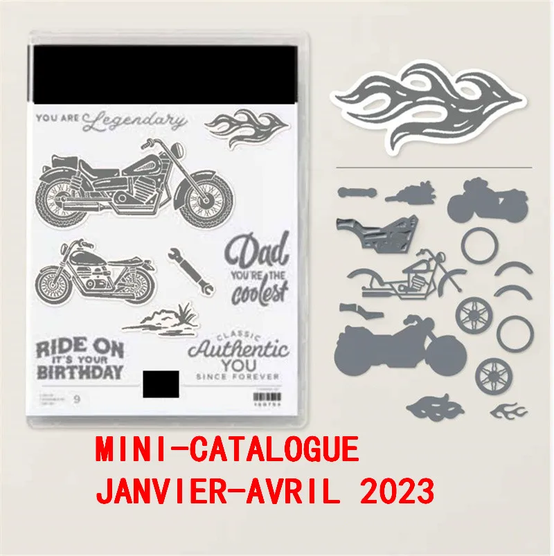 LEGENDARY RIDE Metal Cutting Dies And Silicone Stamps For Scrapbooking Card Album Making DIY Crafts Stenci Christmas New 2023
LEGENDARY RIDE Metal Cutting Dies And Silicone Stamps For Scrapbooking Card Album Making DIY Crafts Stenci Christmas New 2023