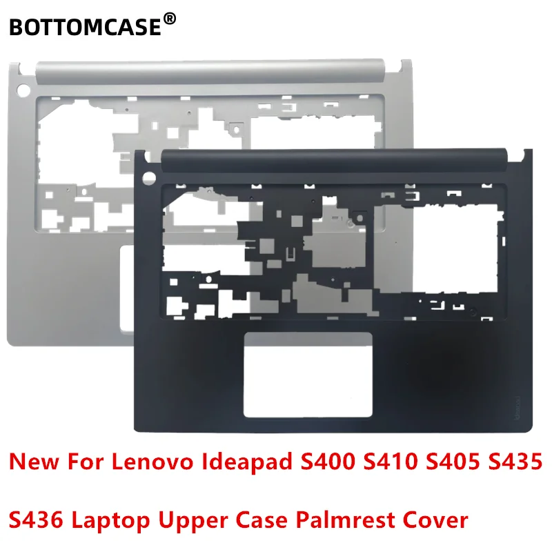 

New For Lenovo Ideapad S400 S410 S405 S435 S436 Upper Case Palmrest Cover/Bottom Case Cover Black And Silver