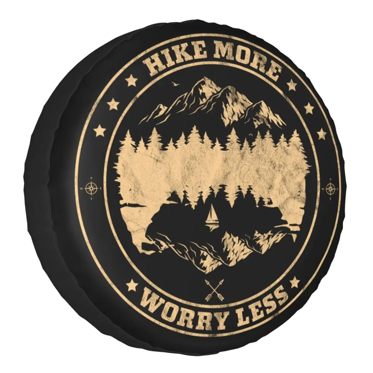 Adventure Awaits Camp Spare Tire Cover For Jeep Mitsubishi Pajero Hike More Worry Less SUV RV Car Wheel Protectors Accessories
Adventure Awaits Camp Spare Tire Cover For Jeep Mitsubishi Pajero Hike More Worry Less SUV RV Car Wheel Protectors Accessories