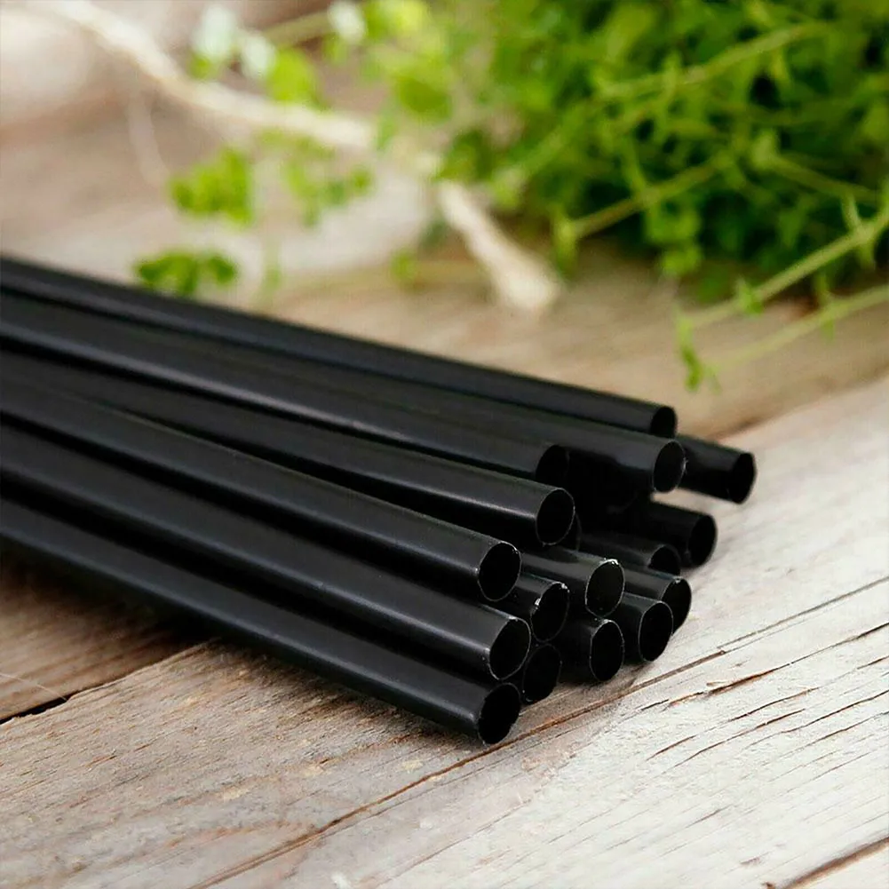 200PC Cocktail Straws Black Plastic Disposable Cocktail Party Drinking Straw For Children's Parties Cocktail Nights
200PC Cocktail Straws Black Plastic Disposable Cocktail Party Drinking Straw For Children's Parties Cocktail Nights
