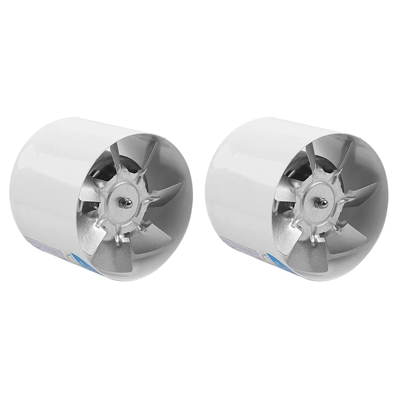 2X 4 Inch Inline Duct Fan Air Ventilator Metal Pipe Ventilation Exhaust Fan Mini Extractor Bathroom Toilet Wall Fan
2X 4 Inch Inline Duct Fan Air Ventilator Metal Pipe Ventilation Exhaust Fan Mini Extractor Bathroom Toilet Wall Fan