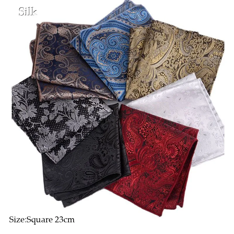 Classic Square silk Handkerchief For Men Gentlemen Jacquard Pocket Towel For New Year Wedding Party Christmas Gift
Classic Square silk Handkerchief For Men Gentlemen Jacquard Pocket Towel For New Year Wedding Party Christmas Gift