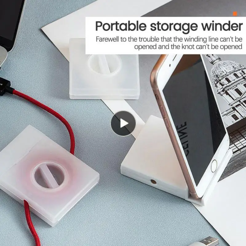 With Phone Bracket Desk Phone Holder Small Storage Box Transparent Portable Data Cable Organizer Phone Accessories Cable Manager
With Phone Bracket Desk Phone Holder Small Storage Box Transparent Portable Data Cable Organizer Phone Accessories Cable Manager