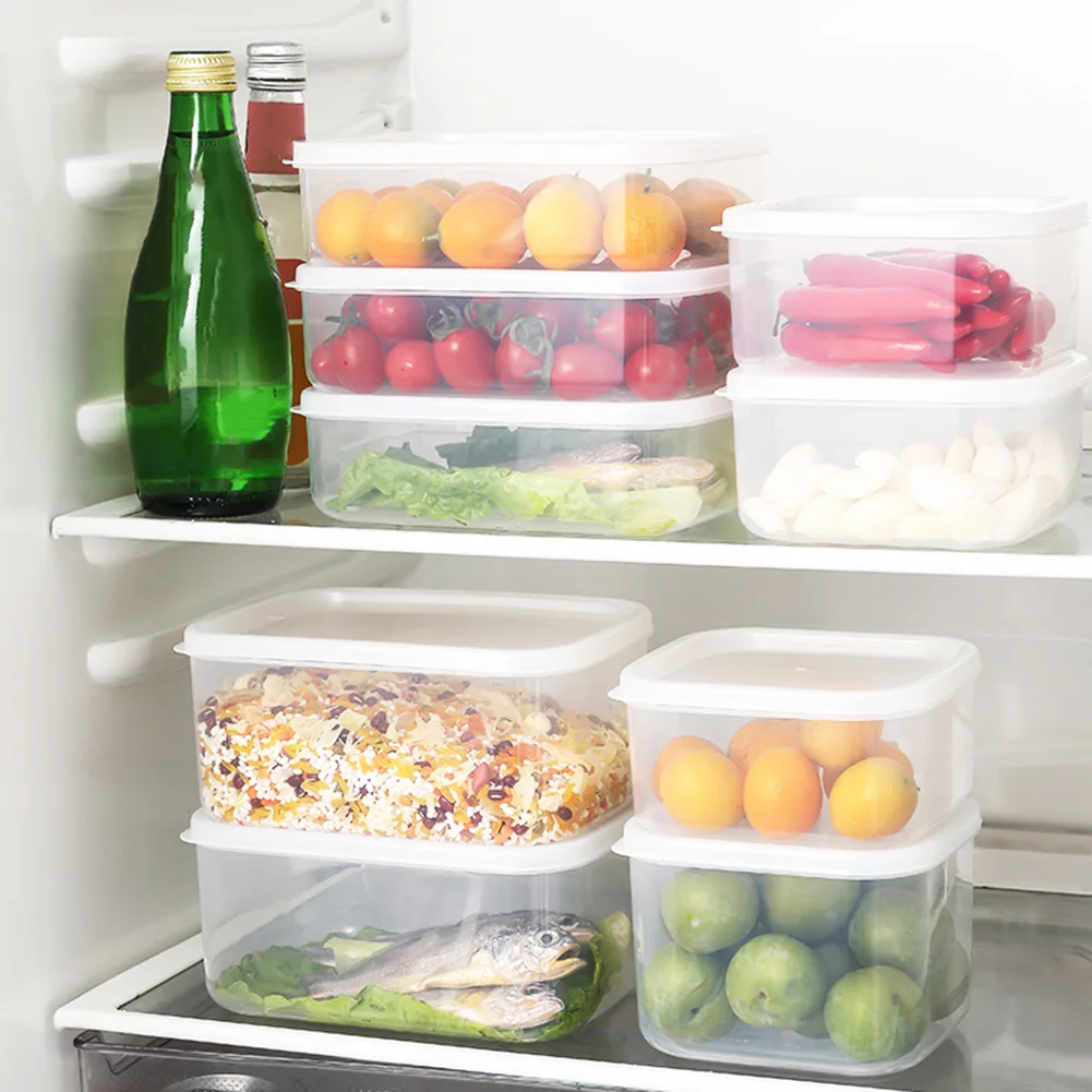 Food Storage Box Sealed Transparent Crisper-type Food Storage Plastic Clear Microwave Freezer Safe Dispenser
Food Storage Box Sealed Transparent Crisper-type Food Storage Plastic Clear Microwave Freezer Safe Dispenser