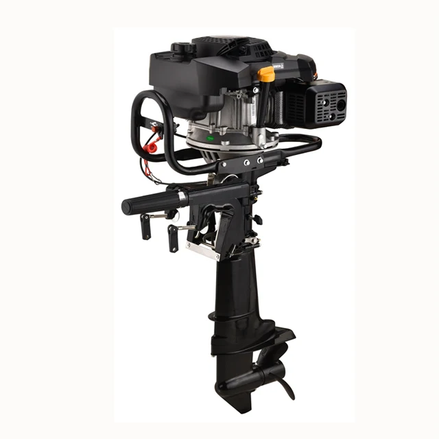 New 4 stroke Air cooled gasoline fuel type 9HP 224cc outboard motor with gear shaft boat engine/outboards
New 4 stroke Air cooled gasoline fuel type 9HP 224cc outboard motor with gear shaft boat engine/outboards