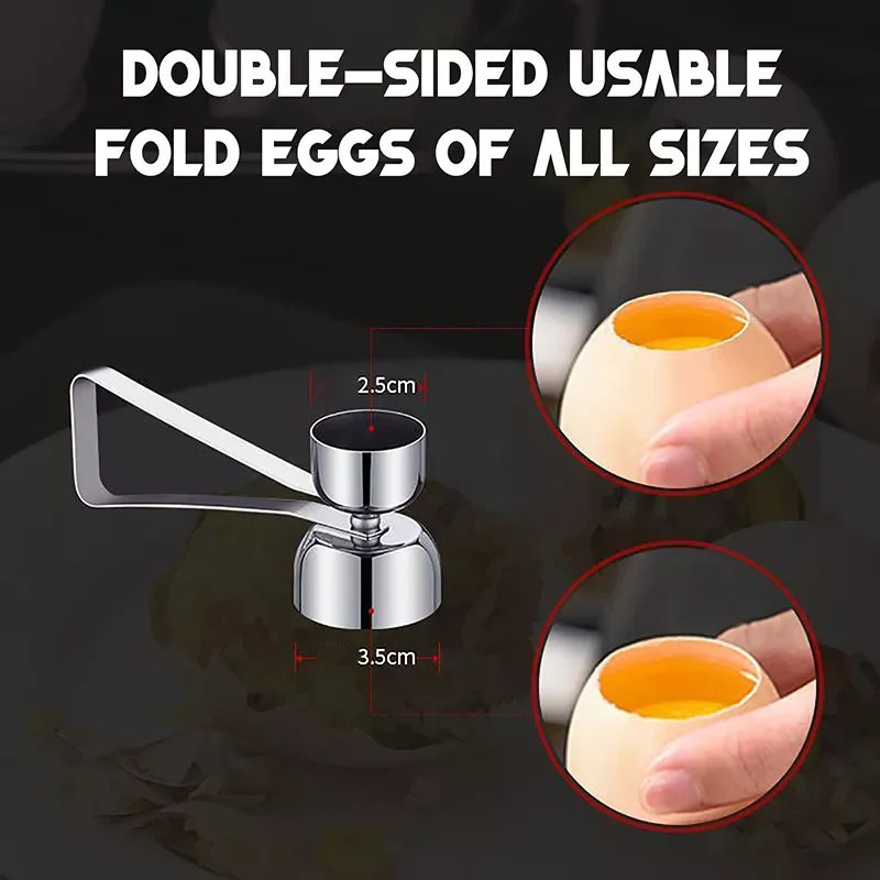 Metal Egg Scissors Eggshell Opener Eggshell Cutter Double Head Egg Topper Shell Opener Boiled Raw Egg Creative Kitchen Tool
Metal Egg Scissors Eggshell Opener Eggshell Cutter Double Head Egg Topper Shell Opener Boiled Raw Egg Creative Kitchen Tool