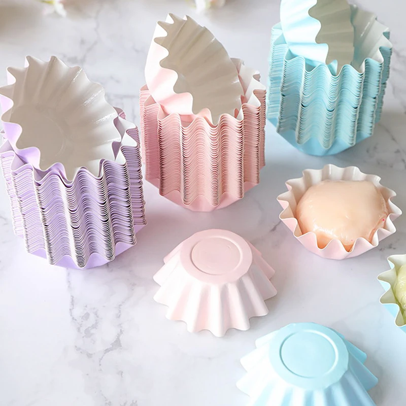 50 Pcs Paper Cupcake Liners Solid Color Hat Cups Muffin Cup Cupcake Holder Disposable Greaseproof Baking Cake Cup Mold
50 Pcs Paper Cupcake Liners Solid Color Hat Cups Muffin Cup Cupcake Holder Disposable Greaseproof Baking Cake Cup Mold