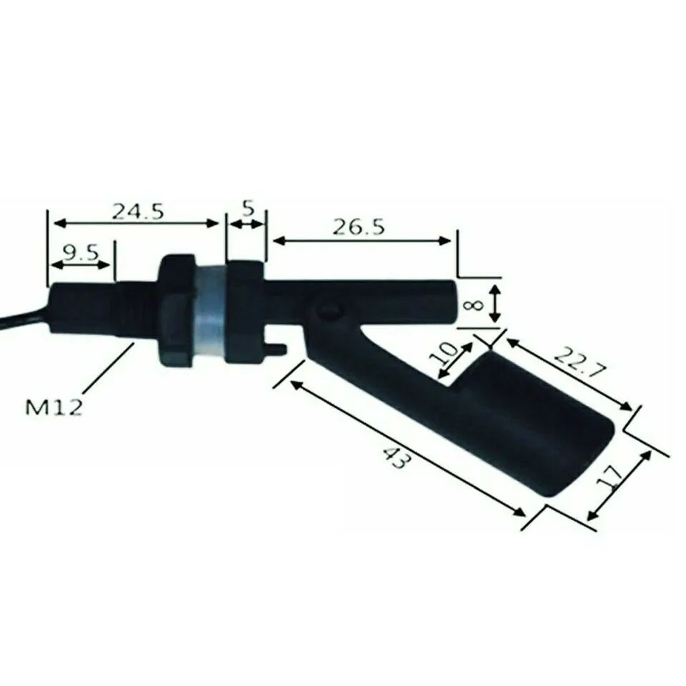 1PCS Float Switch Fluid Water Level Sensing Switch Sensor 12v 24v Black Liquid Level Sensor Automatic Water Pump Controller
1PCS Float Switch Fluid Water Level Sensing Switch Sensor 12v 24v Black Liquid Level Sensor Automatic Water Pump Controller