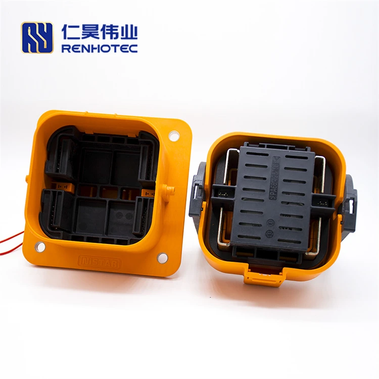 

Manual Service Disconnect for EV Standard MSD Plug Fuse Current 80A-400A 350A Connector