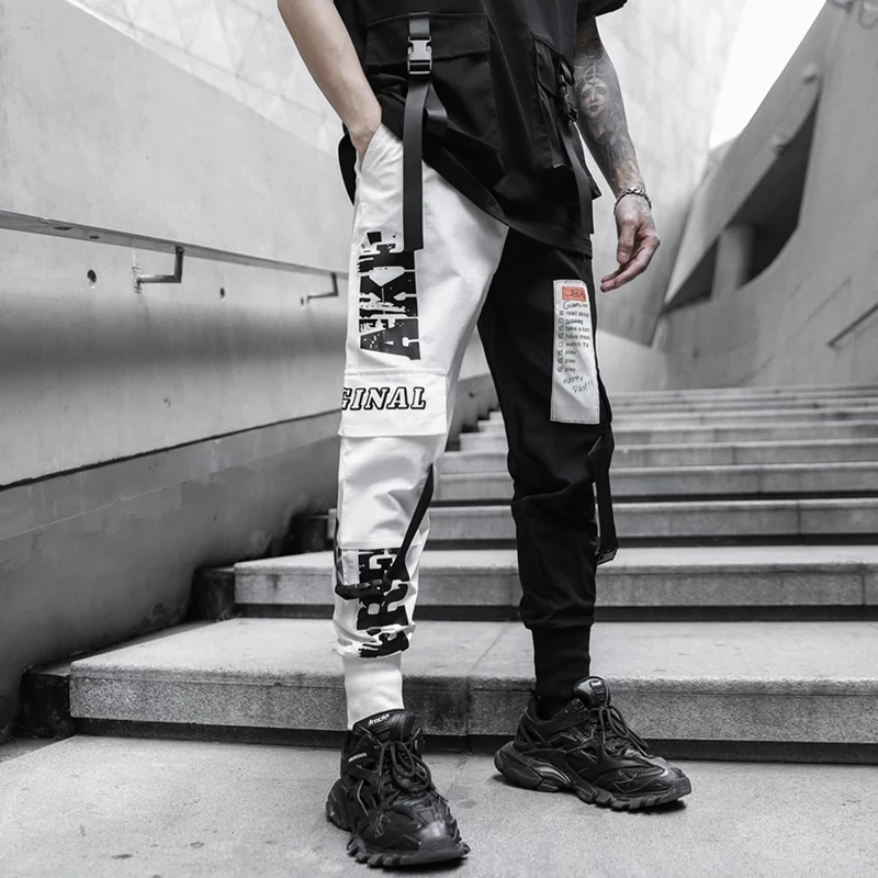 Hip Hop Cargo Pants Men Spring Black White Patchwork Overalls Women Streetwear Cotton Trousers With Pockets Techwear
Hip Hop Cargo Pants Men Spring Black White Patchwork Overalls Women Streetwear Cotton Trousers With Pockets Techwear