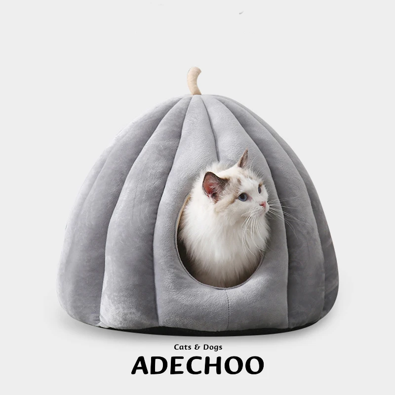 Cat Beds for Indoor Cat Cave Bed Pumpkin Cat Tent with Removable Washable Cushioned Kitten Beds Cat Hut Small Small Dog Bed M L
Cat Beds for Indoor Cat Cave Bed Pumpkin Cat Tent with Removable Washable Cushioned Kitten Beds Cat Hut Small Small Dog Bed M L