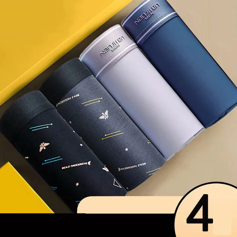 4pcs/Lot Men'S Underwear Home Clothing Male Cartoon Underpants Seasons Thin Breathable Comfortable Boxer Shorts
4pcs/Lot Men'S Underwear Home Clothing Male Cartoon Underpants Seasons Thin Breathable Comfortable Boxer Shorts