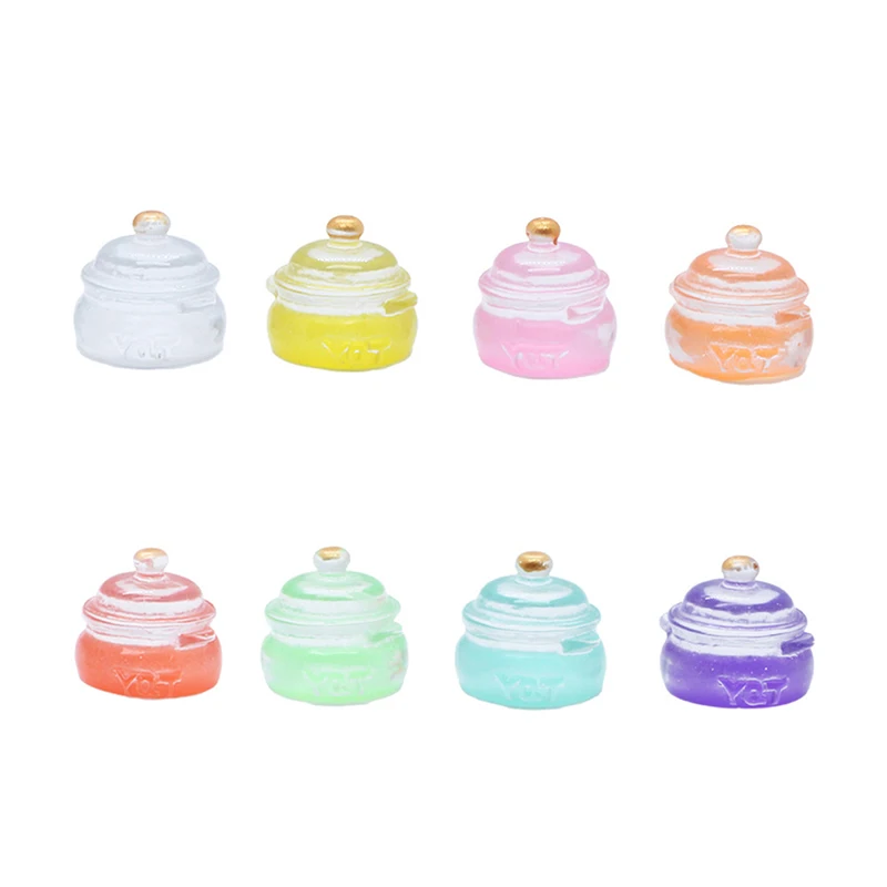 5Pcs Dollhouse Miniature Simulation Luminous Jelly Milk Pot Model Kitchen DIY Accessories
5Pcs Dollhouse Miniature Simulation Luminous Jelly Milk Pot Model Kitchen DIY Accessories