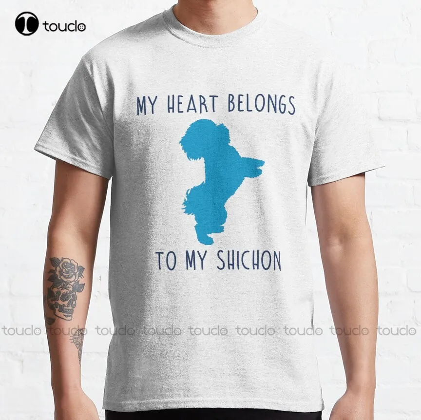 Классическая футболка Shichon, женские футболки с графическим принтом на заказ, Футболки унисекс с цифровой печатью, дышащий хлопок 
Классическая футболка Shichon, женские футболки с графическим принтом на заказ, Футболки унисекс с цифровой печатью, дышащий хлопок