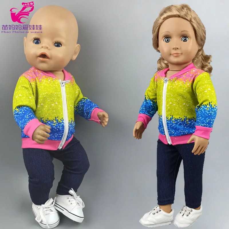 New Born Baby Doll Clothes Hooded Sweater for 18" Girl Doll Jacket Toys Doll Outfits
New Born Baby Doll Clothes Hooded Sweater for 18" Girl Doll Jacket Toys Doll Outfits