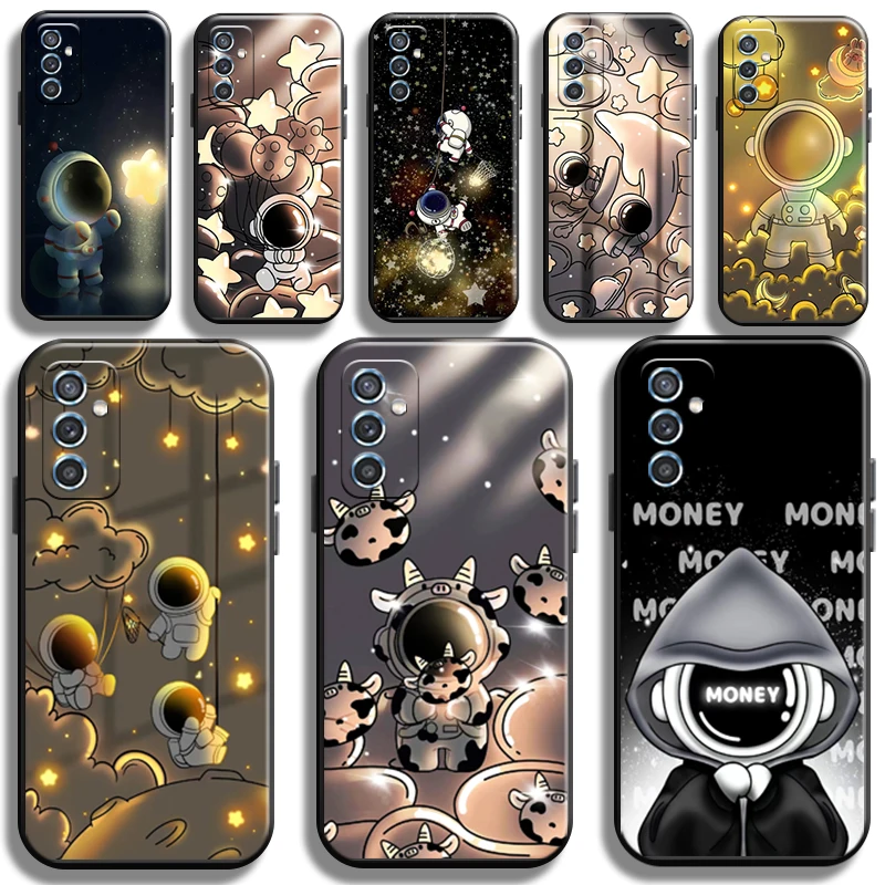 Cute Cartoon Astronaut Phone Case For Samsung Galaxy M52 Shell TPU Carcasa Black Cover Coque Cases Soft
Cute Cartoon Astronaut Phone Case For Samsung Galaxy M52 Shell TPU Carcasa Black Cover Coque Cases Soft