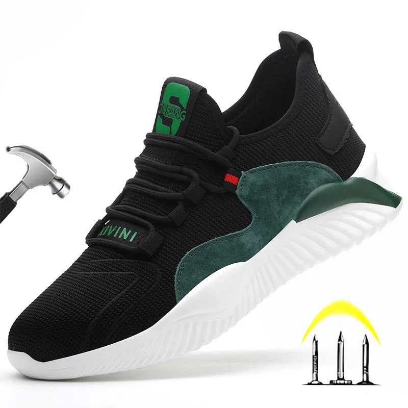 CHNMR Men's Summer Breathable Sport Safety Shoes Mesh Steel Toe Cap Safety Boots Anti-Puncture Building Work Men Shoe
CHNMR Men's Summer Breathable Sport Safety Shoes Mesh Steel Toe Cap Safety Boots Anti-Puncture Building Work Men Shoe