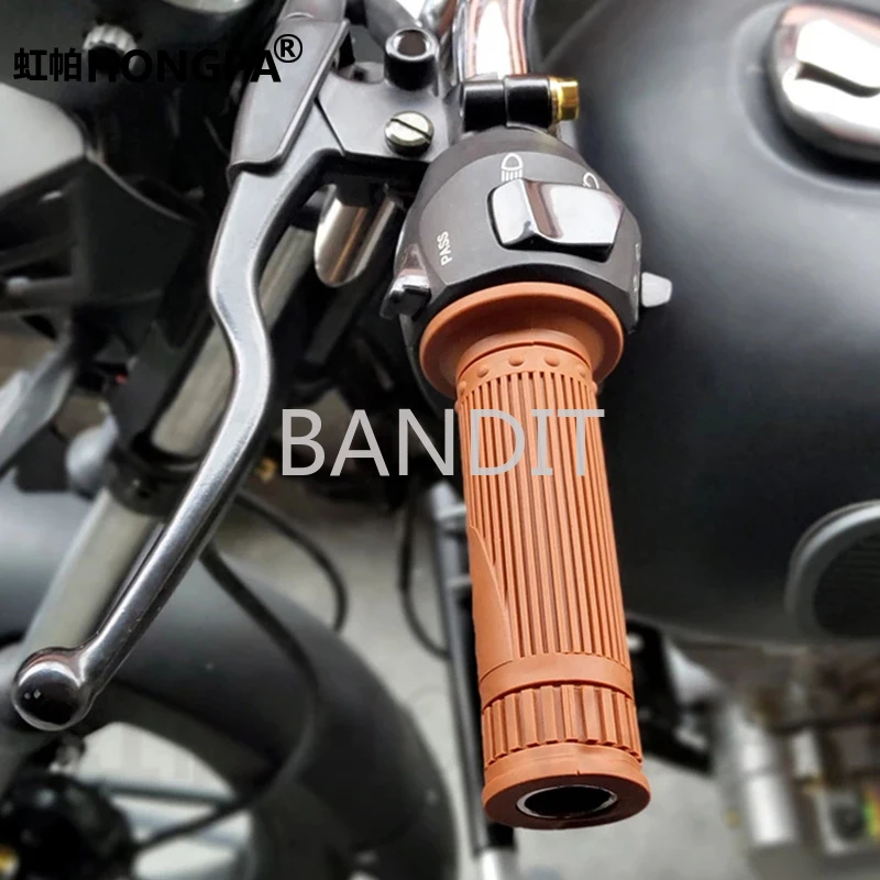 Modified Motorcycle Retro Handle Cover 22mm Soft Handle Rubber Grip FOR Brixton Crossfire 500 X 500X 
Modified Motorcycle Retro Handle Cover 22mm Soft Handle Rubber Grip FOR Brixton Crossfire 500 X 500X