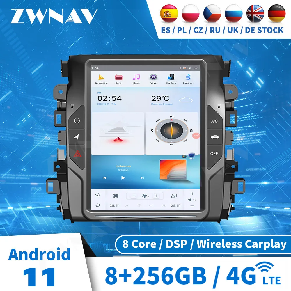 Qualcomm 665 Tesla Screen Carplay For Toyota Fortuner 2016 2017 2018 2019 Android Automotive Car Multimedia GPS Radio Audio Unit
Qualcomm 665 Tesla Screen Carplay For Toyota Fortuner 2016 2017 2018 2019 Android Automotive Car Multimedia GPS Radio Audio Unit