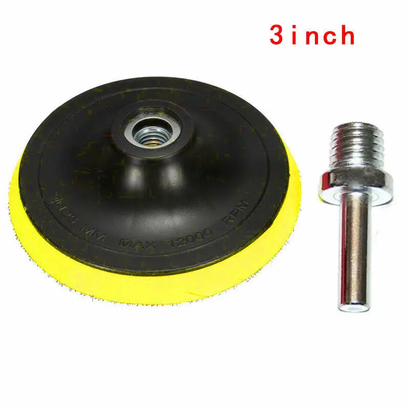 1set Polishing Tool Buffing Plate Backing Pad Holder Disc M14 Drill Thread Kit 3 Inch Remove Rust Paint And Dirt Rough Deburrin
1set Polishing Tool Buffing Plate Backing Pad Holder Disc M14 Drill Thread Kit 3 Inch Remove Rust Paint And Dirt Rough Deburrin