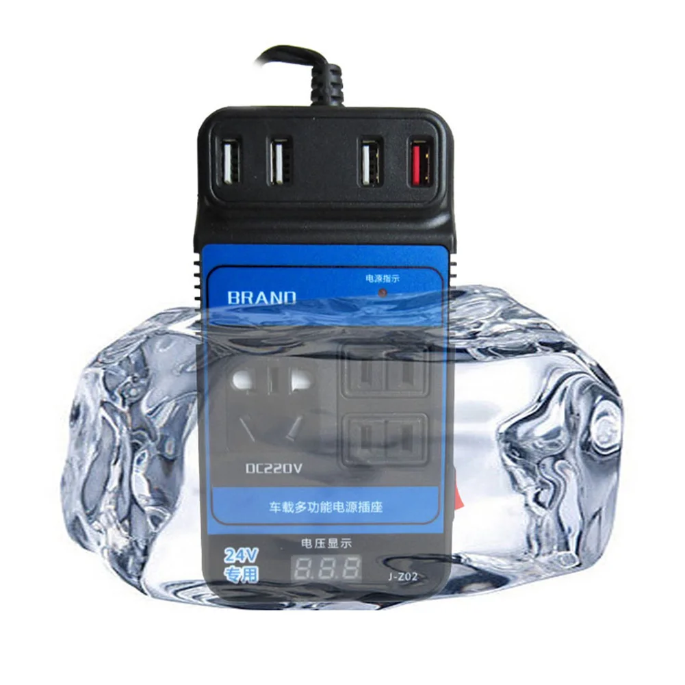 Converter Trip Power Inverter Vehicle DC12V 24V To DC110V/220V LED Display Overcurrent Protection Overload Protection
Converter Trip Power Inverter Vehicle DC12V 24V To DC110V/220V LED Display Overcurrent Protection Overload Protection