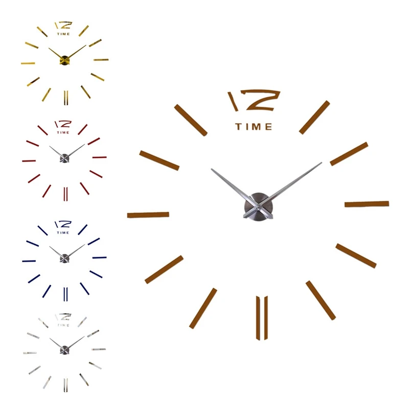 Acrylic Mirrored Living Room Creative Wall Clock Decoration Oversized DIY Wall Clock Creative Design Mirror Decoration
Acrylic Mirrored Living Room Creative Wall Clock Decoration Oversized DIY Wall Clock Creative Design Mirror Decoration