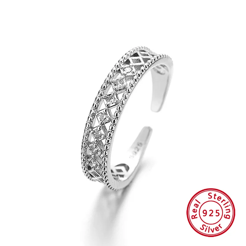 New Trend Korean Style Adjuestable Size Hollow Design Luxury Ring Silver 925 Charm Fine Jewelry for Intellectual Women Gifts
New Trend Korean Style Adjuestable Size Hollow Design Luxury Ring Silver 925 Charm Fine Jewelry for Intellectual Women Gifts