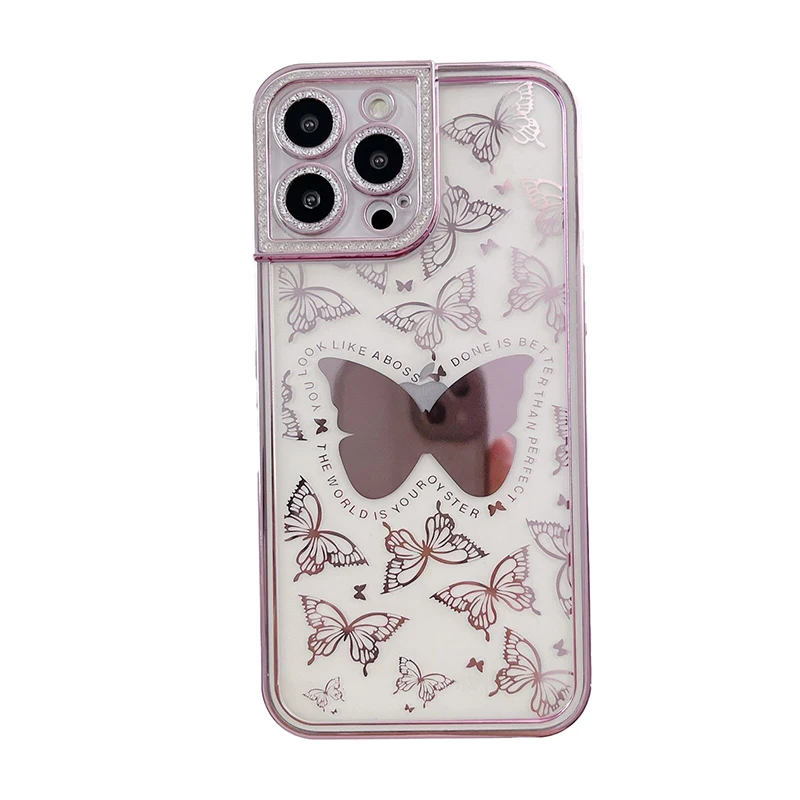 Electroplated Laser Rhinestone Decoration Phone Case For Iphone 14 13 12 11 Pro Xs Max X Xr 7 8 Plus Ultra Thin Soft Back Cover
Electroplated Laser Rhinestone Decoration Phone Case For Iphone 14 13 12 11 Pro Xs Max X Xr 7 8 Plus Ultra Thin Soft Back Cover