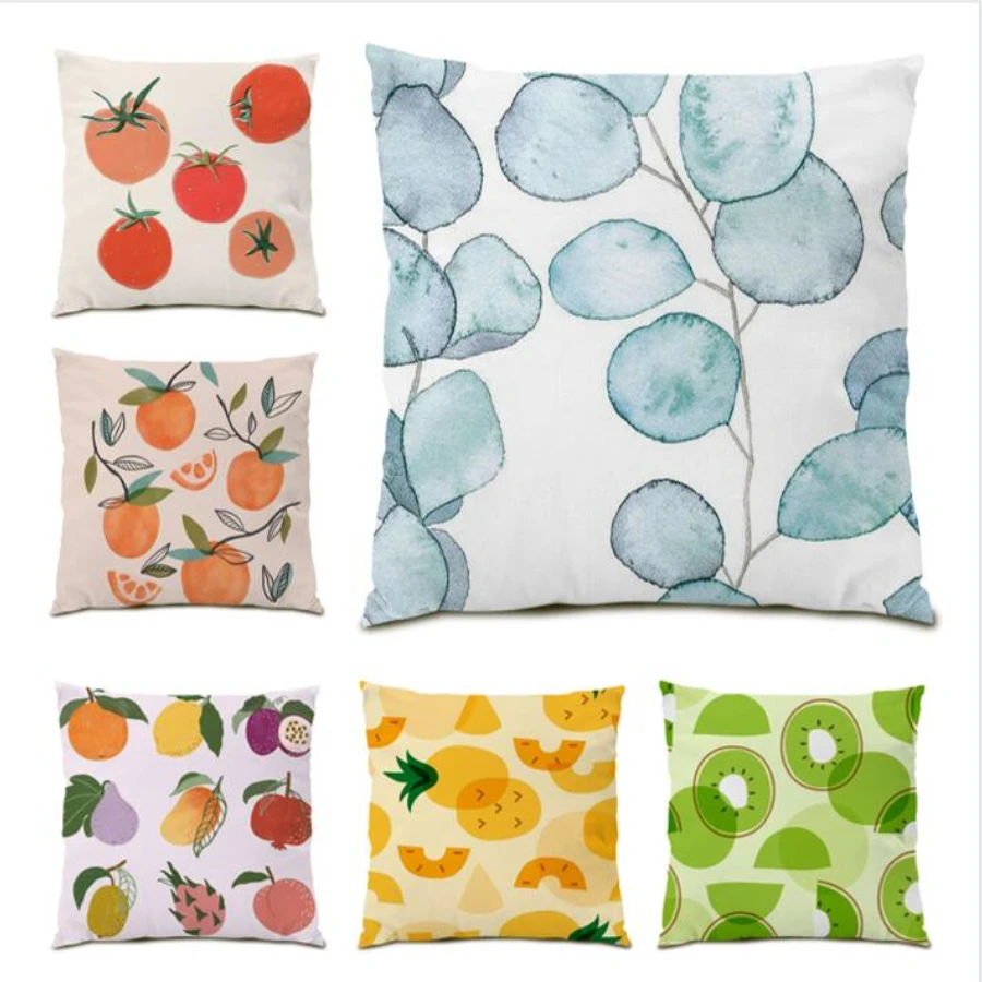 Decoration Home Simple Cushion Cover 45x45 Stripes Fruit Print Pillow Case Throw Pillow Covers Living Room Decoration Sofa E0160
Decoration Home Simple Cushion Cover 45x45 Stripes Fruit Print Pillow Case Throw Pillow Covers Living Room Decoration Sofa E0160