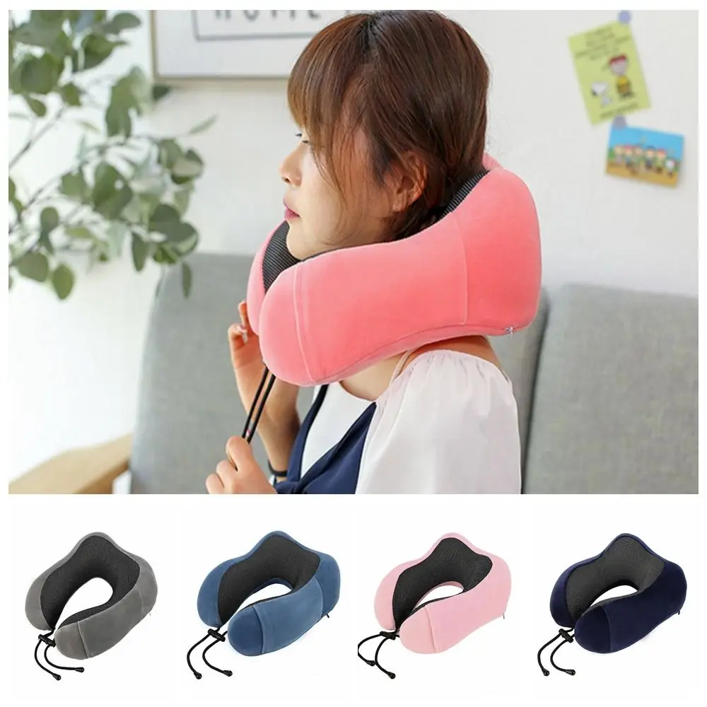 1PC U Shaped Pillows Cushion Without Carry Bag Memory Foam EaCervical Healthcare Neck Protect Travel Pillow Neck Support
1PC U Shaped Pillows Cushion Without Carry Bag Memory Foam EaCervical Healthcare Neck Protect Travel Pillow Neck Support