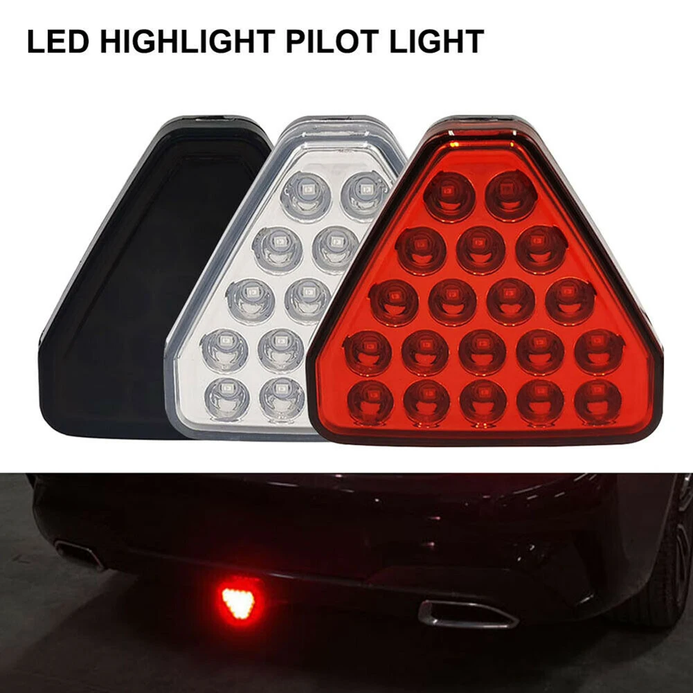 1 PC Car Universal F1 Style Triangle Red LED 3rd Rear Bumper Tail Stop Strobe Light For Car Truck Motorcycle Car Accessories
1 PC Car Universal F1 Style Triangle Red LED 3rd Rear Bumper Tail Stop Strobe Light For Car Truck Motorcycle Car Accessories