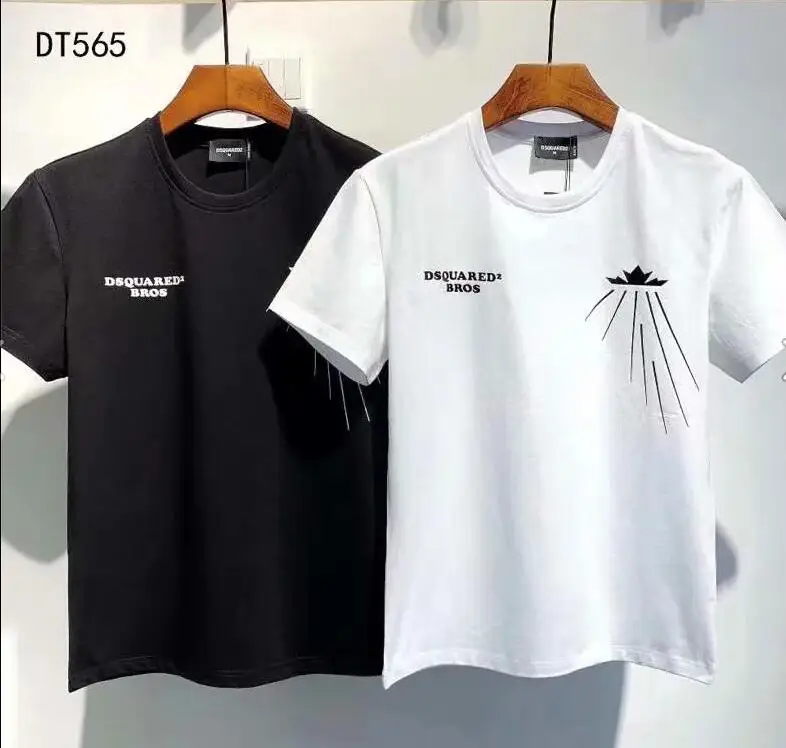 DSQUARED2 2023 Short-sleeved T-shirt Men's Printing Fashion Trend D2 Pure Cotton Summer Youth Shirt DT565
DSQUARED2 2023 Short-sleeved T-shirt Men's Printing Fashion Trend D2 Pure Cotton Summer Youth Shirt DT565