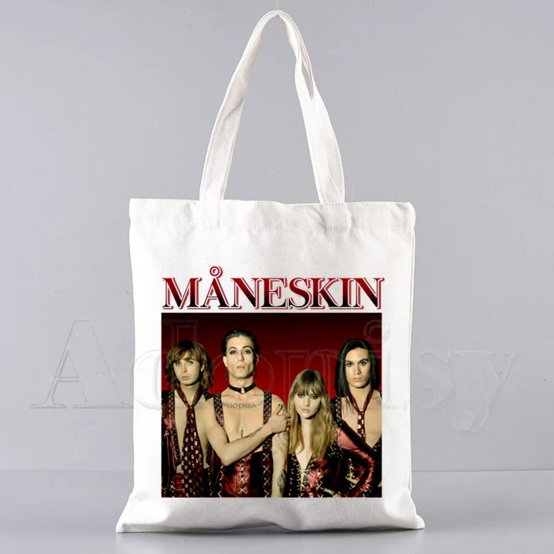 Maneskin Canvas Bag Casual Large Hand Bags for Women Ladies Shopping Handbag Print Large Capacity Bag
Maneskin Canvas Bag Casual Large Hand Bags for Women Ladies Shopping Handbag Print Large Capacity Bag