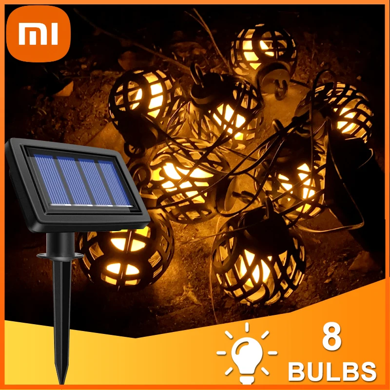 Уличная Светодиодная лампа Xiaomi на солнечной батарее, водонепроницаемый подвесной светильник-гирлянда с шариками-пламенем для сада, двора, ...
Уличная Светодиодная лампа Xiaomi на солнечной батарее, водонепроницаемый подвесной светильник-гирлянда с шариками-пламенем для сада, двора, ...