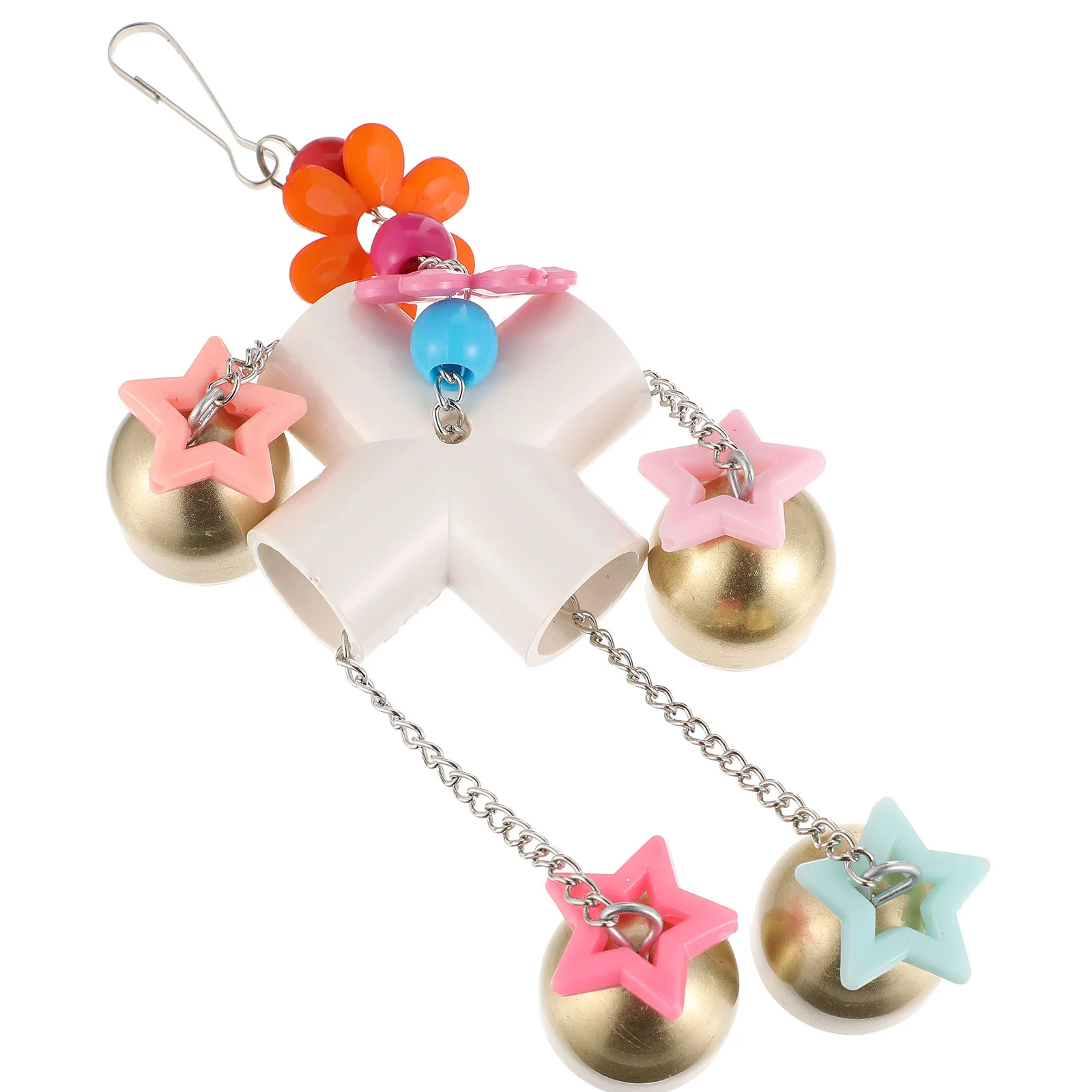 Bird Toy Hanging Parrot Cage Bell Toys Chewing Bite Swing Wood Chew Hammock Perches Parrots Pet Parakeetbells Birdsforaging
Bird Toy Hanging Parrot Cage Bell Toys Chewing Bite Swing Wood Chew Hammock Perches Parrots Pet Parakeetbells Birdsforaging
