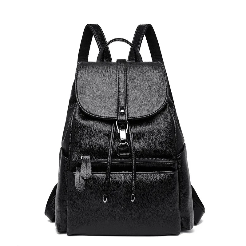 Fashion Large Capacity Backpack Women's Bag 2022 Trend PU Leather Student School Bags Casual Travel Solid Backbag for Women
Fashion Large Capacity Backpack Women's Bag 2022 Trend PU Leather Student School Bags Casual Travel Solid Backbag for Women