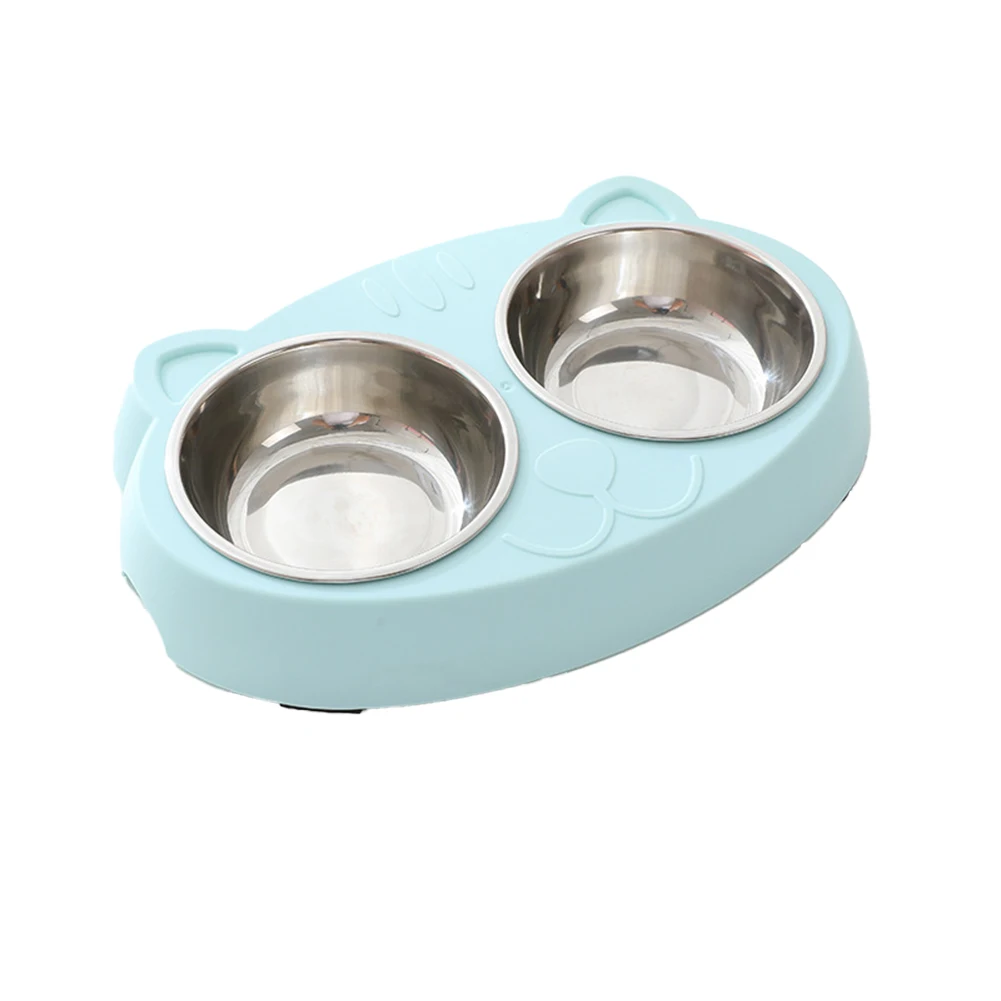 Double Pet Bowls Dog Food Water Feeder Stainless Steel Pet Drinking Dish Feeder Cat Puppy Feeding Supplies Small Dog Accessories
Double Pet Bowls Dog Food Water Feeder Stainless Steel Pet Drinking Dish Feeder Cat Puppy Feeding Supplies Small Dog Accessories