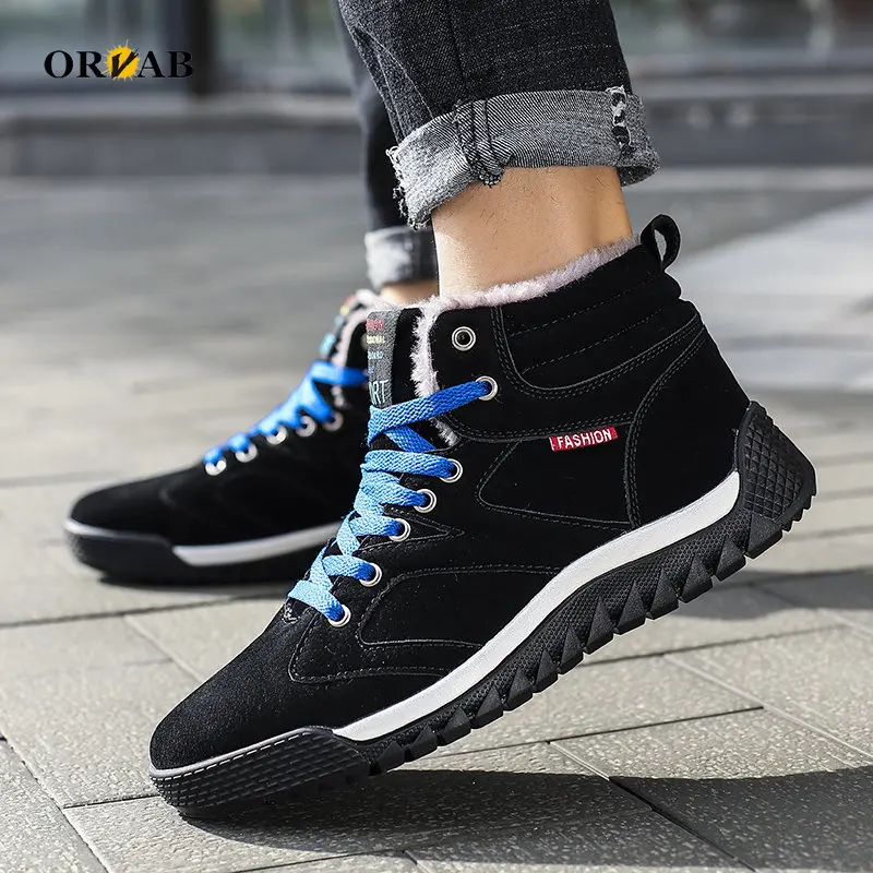 Shoes Men Winter Shoes Flock Keep Warm Plush Cotton Shoes Non-slip Snow Shoes Botas Masculinas Bottes Homme Herrenstiefel
Shoes Men Winter Shoes Flock Keep Warm Plush Cotton Shoes Non-slip Snow Shoes Botas Masculinas Bottes Homme Herrenstiefel