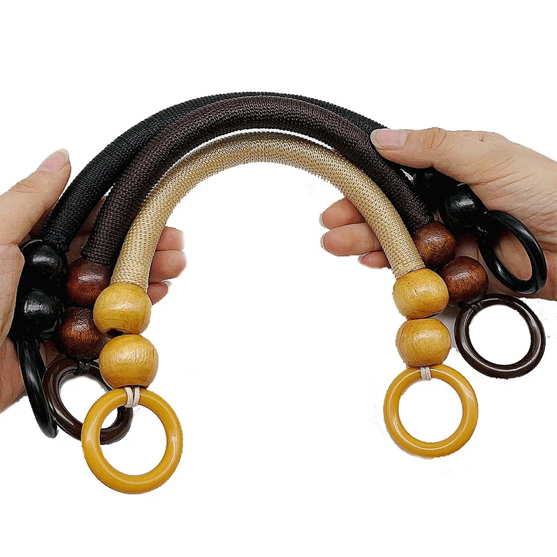 37cm Vintage Woven Wood Beading DIY Handbag Handle Bag Belt Replacement Handle Strap Nylon Rope Bag Accessories Dropshipping
37cm Vintage Woven Wood Beading DIY Handbag Handle Bag Belt Replacement Handle Strap Nylon Rope Bag Accessories Dropshipping