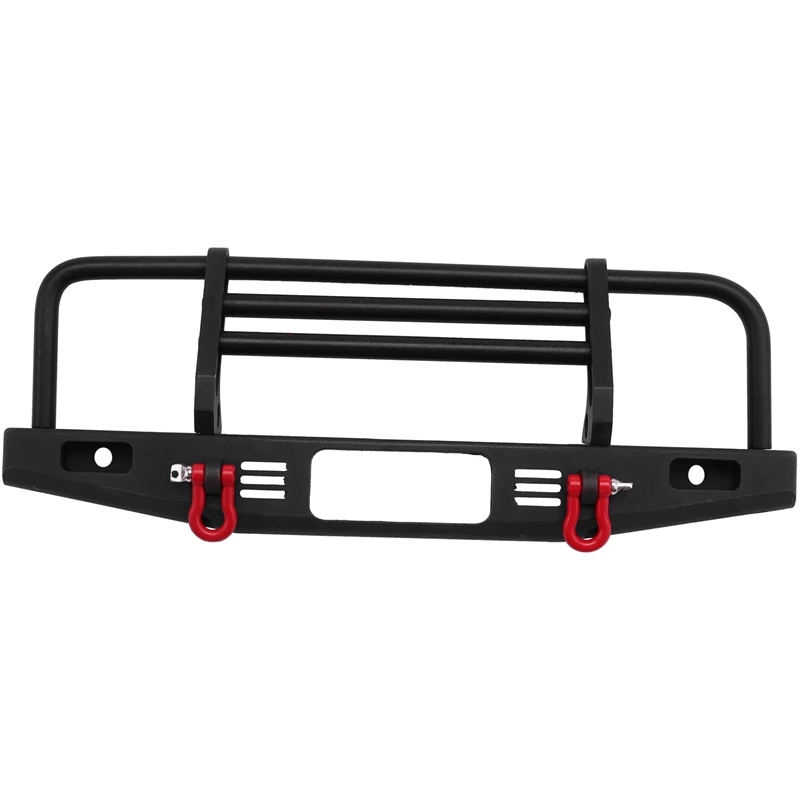 Adjustable Metal Front Bumper With 2 LED Light For 1/10 RC Crawler Traxxas TRX4 Defender Axial SCX10 SCX10 II 90046 90047
Adjustable Metal Front Bumper With 2 LED Light For 1/10 RC Crawler Traxxas TRX4 Defender Axial SCX10 SCX10 II 90046 90047
