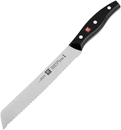 Signature 8-inch Bread Knife, Cake Knife, -Sharp, Company-Owned German Factory with Special Formula Steel perfected for almost
Signature 8-inch Bread Knife, Cake Knife, -Sharp, Company-Owned German Factory with Special Formula Steel perfected for almost