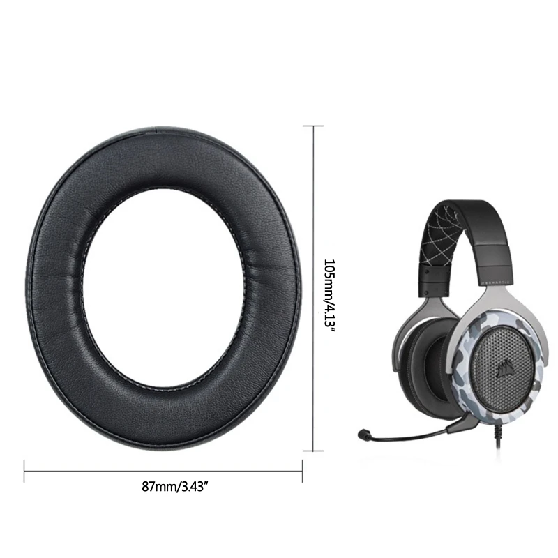 Сверхпрочные накладки на наушники с головным лучом, совместимые с Corsair HS70 HS60 Pro HS50, ремонтные комплекты для гарнитуры
Сверхпрочные накладки на наушники с головным лучом, совместимые с Corsair HS70 HS60 Pro HS50, ремонтные комплекты для гарнитуры