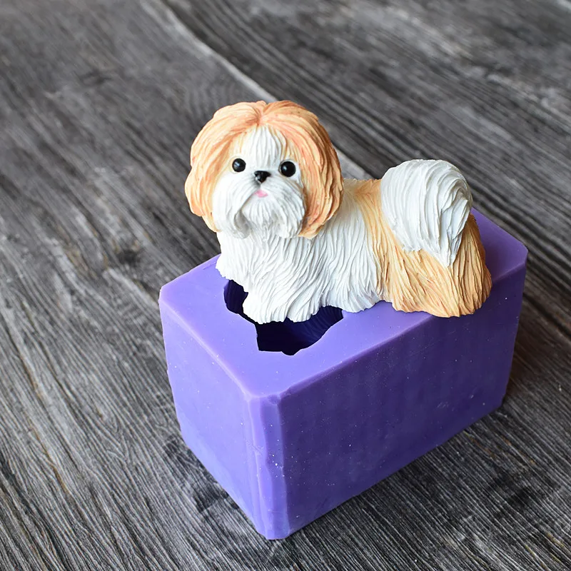 Полимерные формы для домашних питомцев собаки Shih Tzu, глина, силиконовые формы для украшения торта сахарной глазурью SQ18107
Полимерные формы для домашних питомцев собаки Shih Tzu, глина, силиконовые формы для украшения торта сахарной глазурью SQ18107