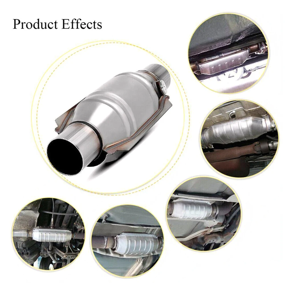 Universal Catalytic Converter 2" Outer Diameter Car Parts Overall Length 13" Stainless Steel 2.0L Auto Accessories
Universal Catalytic Converter 2" Outer Diameter Car Parts Overall Length 13" Stainless Steel 2.0L Auto Accessories